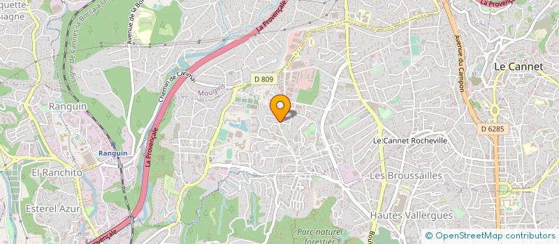 localisation de l'entreprise MONSIEUR LUIS VARELA SEMEDO à CANNES