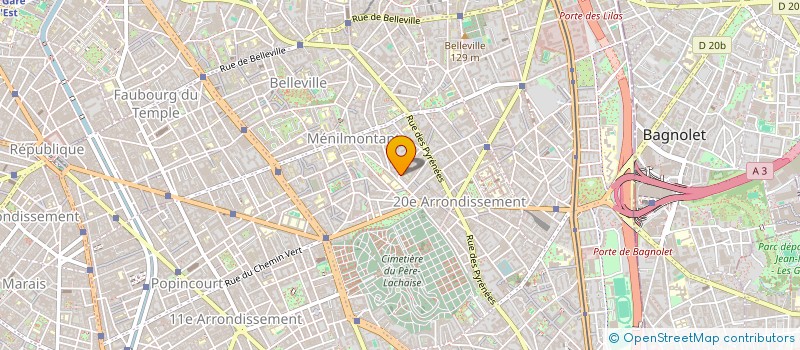 localisation de l'entreprise MONSIEUR LUIS VICENTE  PARIS