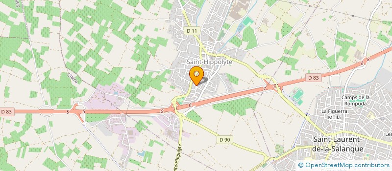 localisation de l'entreprise MONSIEUR LUIS VIDAL  SAINT-HIPPOLYTE