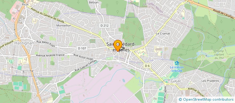 localisation de l'entreprise MONSIEUR LUIS VIDEIRA  SAINT-MEDARD-EN-JALLES