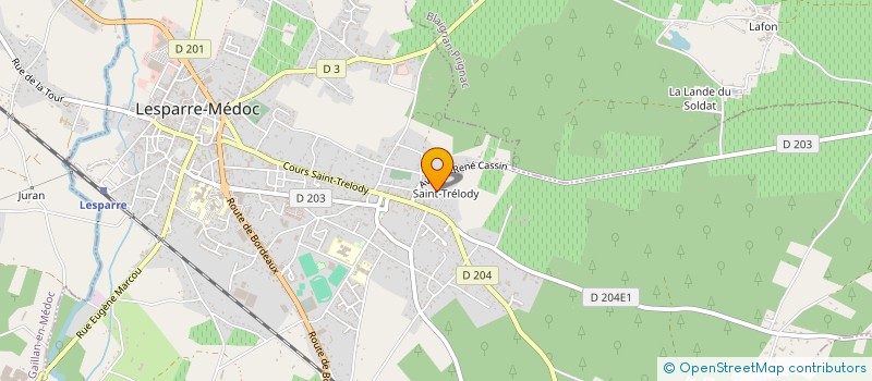 localisation de l'entreprise MONSIEUR LUIS VILAR LOURENCO à LESPARRE-MEDOC