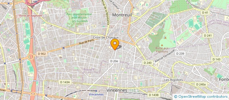 localisation de l'entreprise MONSIEUR LUIS VILLVENDAS LLEIXA à MONTREUIL