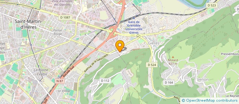 localisation de l'entreprise MONSIEUR LUIS VIVO  GIERES