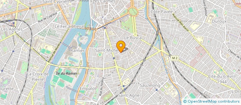 localisation de l'entreprise MONSIEUR LUIX ROUSSARIE à TOULOUSE