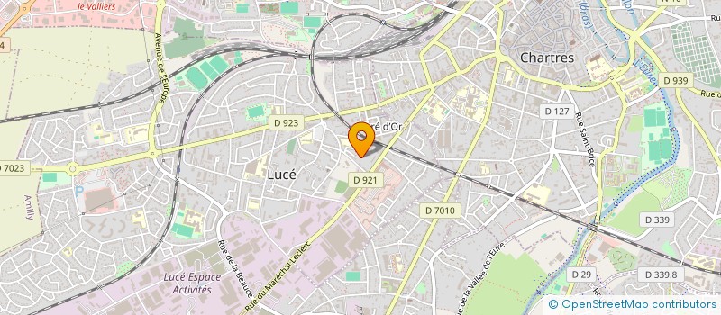 localisation de l'entreprise MONSIEUR LUIZ-FILIPE MOURAO à LUCE