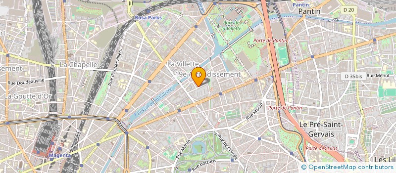 localisation de l'entreprise MONSIEUR LUIZ NACIFF JACOME  PARIS