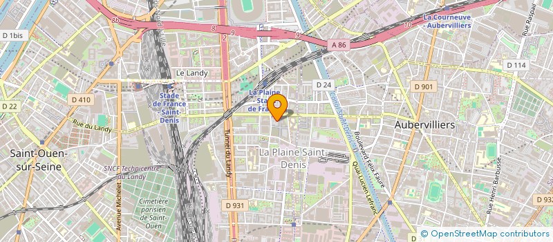 localisation de l'entreprise MONSIEUR LUIZ NUNES DA SILVA  SAINT-DENIS