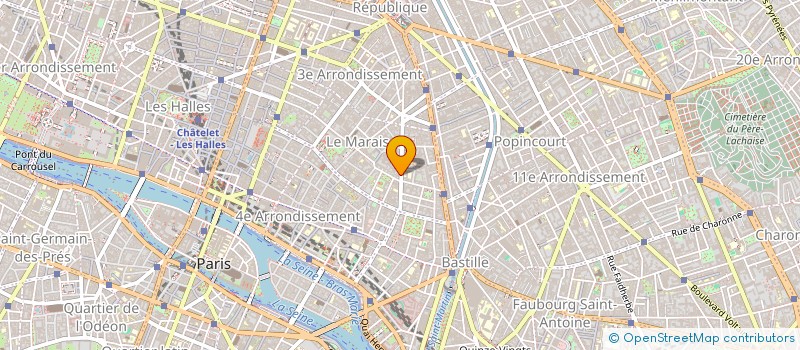 localisation de l'entreprise MONSIEUR LUIZ PINHEIRO  MACHADO  PARIS