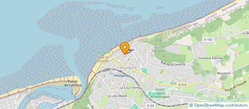 localisation de l'entreprise MONSIEUR LUKA AMET  HOULGATE