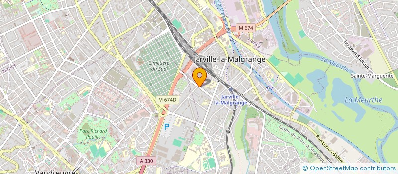 localisation de l'entreprise MONSIEUR LUKA ANTCZAK  JARVILLE-LA-MALGRANGE