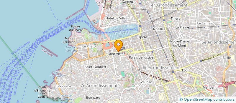 localisation de l'entreprise MONSIEUR LUKA BENSEMOUN à MARSEILLE