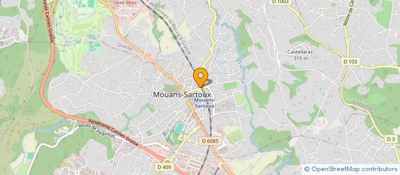 localisation de l'entreprise MONSIEUR LUKA CRNJAC à LE CANNET