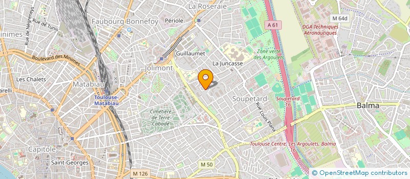 localisation de l'entreprise MONSIEUR LUKA DOUX  TOULOUSE