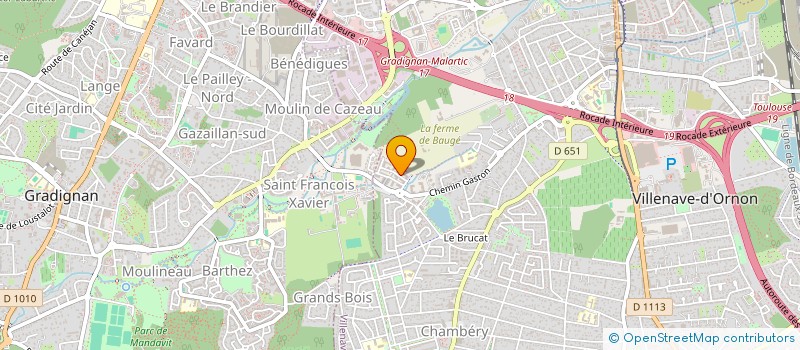 localisation de l'entreprise MONSIEUR LUKA DUGENY  VILLENAVE-D'ORNON