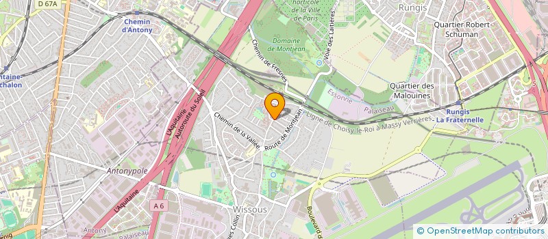 localisation de l'entreprise MONSIEUR LUKA GOHIER  WISSOUS