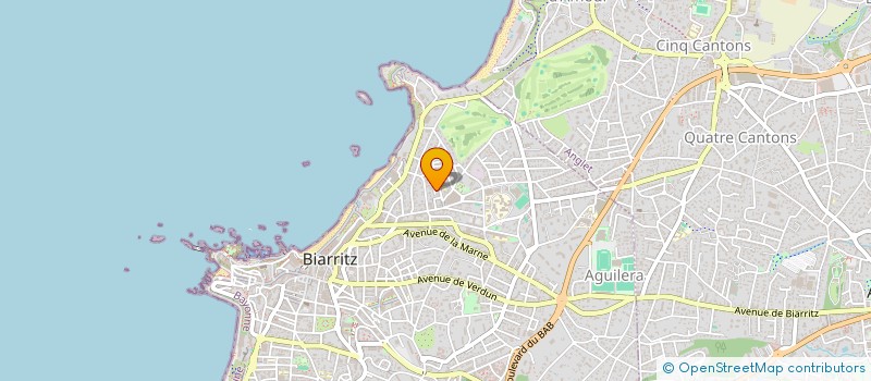 localisation de l'entreprise MONSIEUR LUKA GONCALVES à BIARRITZ