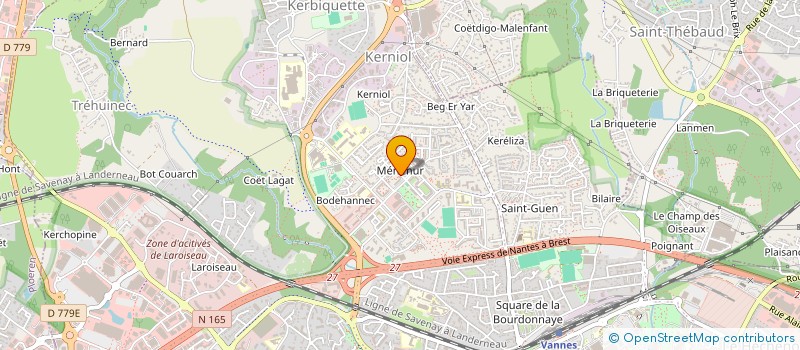 localisation de l'entreprise MONSIEUR LUKA KAVADZE à VANNES