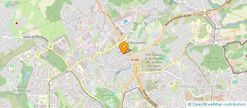 localisation de l'entreprise MONSIEUR LUKA MAUVIGNANT  MONTPELLIER