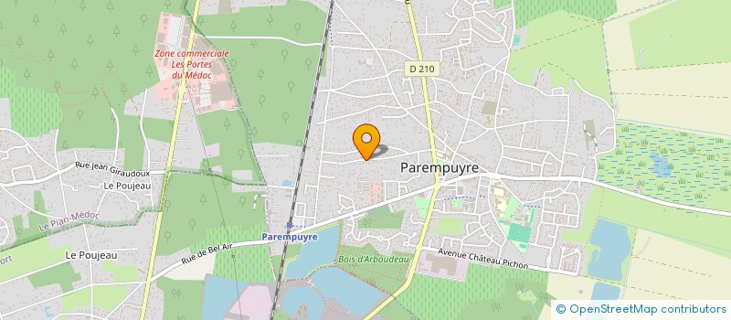 localisation de l'entreprise MONSIEUR LUKA POUTOUT  BORDEAUX