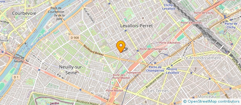 localisation de l'entreprise MONSIEUR LUKA RAMAMONJIARISOA à LEVALLOIS-PERRET