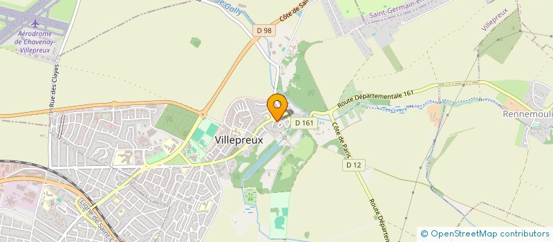 localisation de l'entreprise MONSIEUR LUKA RODRIGUES  VILLEPREUX