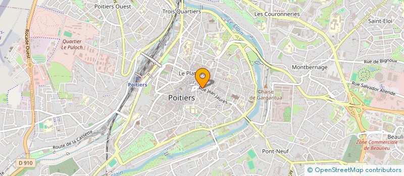 localisation de l'entreprise MONSIEUR LUKA RUPNIK  POITIERS