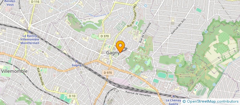 localisation de l'entreprise MONSIEUR LUKA SIMIC  GAGNY