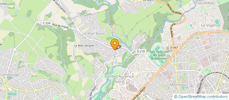 localisation de l'entreprise MONSIEUR LUKA TALLET à LIMOGES
