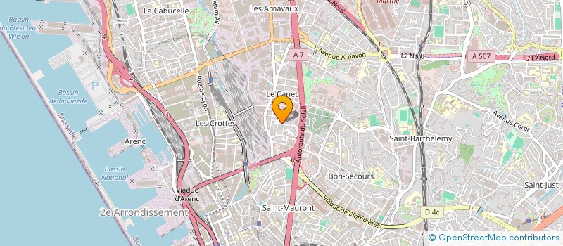 localisation de l'entreprise MONSIEUR LUKAMAN OLAYODE OLALERE à MARSEILLE