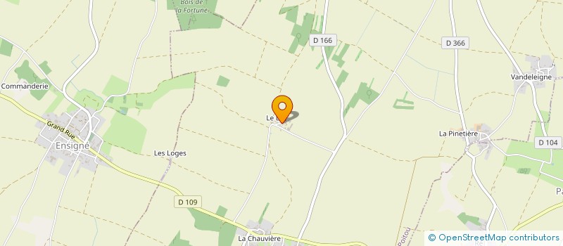 localisation de l'entreprise MONSIEUR LUKAS AUBOUIN--METAIS  ASNIERES-EN-POITOU