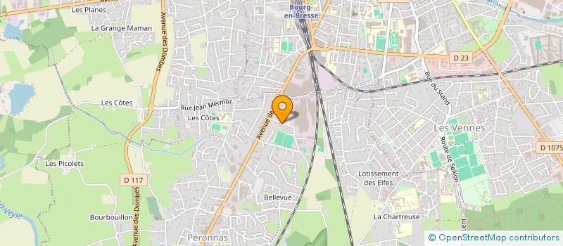 localisation de l'entreprise MONSIEUR LUKAS BRUNEAU à PERONNAS