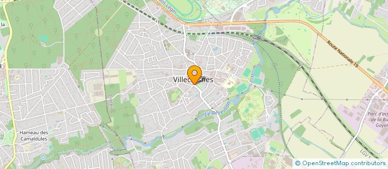 localisation de l'entreprise MONSIEUR LUKAS DA SILVA  VILLECRESNES