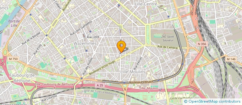 localisation de l'entreprise MONSIEUR LUKAS DESBIOLLES  LILLE