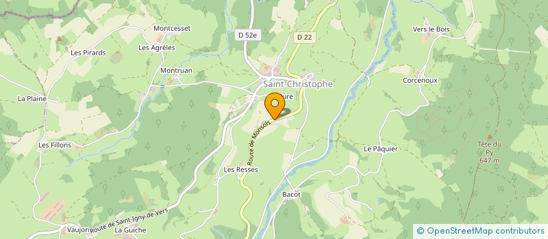 localisation de l'entreprise MONSIEUR LUKAS DESSALLE  DEUX-GROSNES