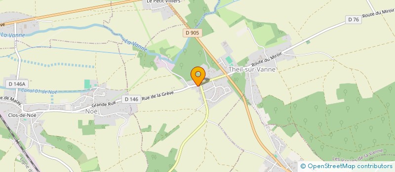 localisation de l'entreprise MONSIEUR LUKAS DUMOTIER  LES VALLEES DE LA VANNE