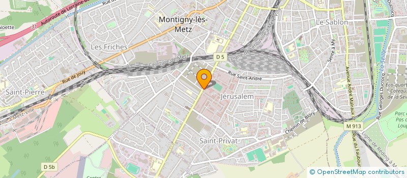 localisation de l'entreprise MONSIEUR LUKAS ETIENNE-GERMAN à MONTIGNY-LES-METZ