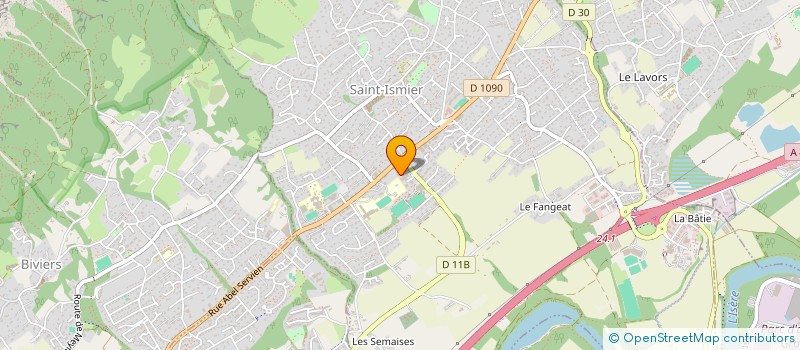 localisation de l'entreprise MONSIEUR LUKAS FOURRE  SAINT-ISMIER