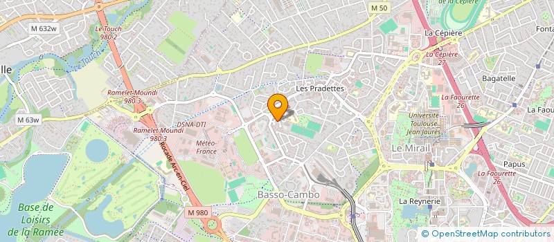 localisation de l'entreprise MONSIEUR LUKAS GABIN  TOULOUSE