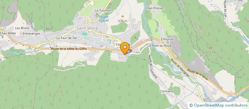 localisation de l'entreprise MONSIEUR LUKAS HUK  SAINT-JEOIRE