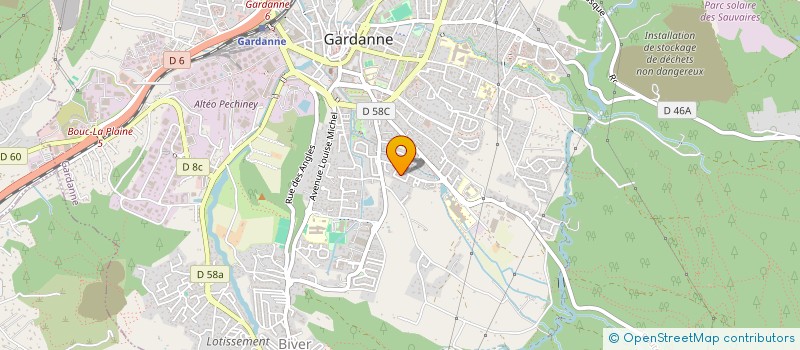 localisation de l'entreprise MONSIEUR LUKAS LLASSAT à GARDANNE