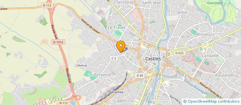 localisation de l'entreprise MONSIEUR LUKAS MACO  CASTRES