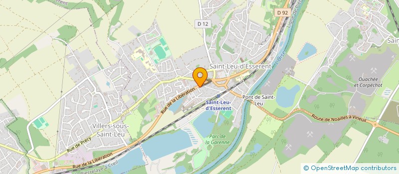 localisation de l'entreprise MONSIEUR LUKAS MARCHAND  SAINT-LEU-D'ESSERENT