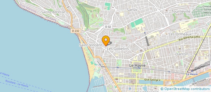 localisation de l'entreprise MONSIEUR LUKAS MARIN à LE HAVRE