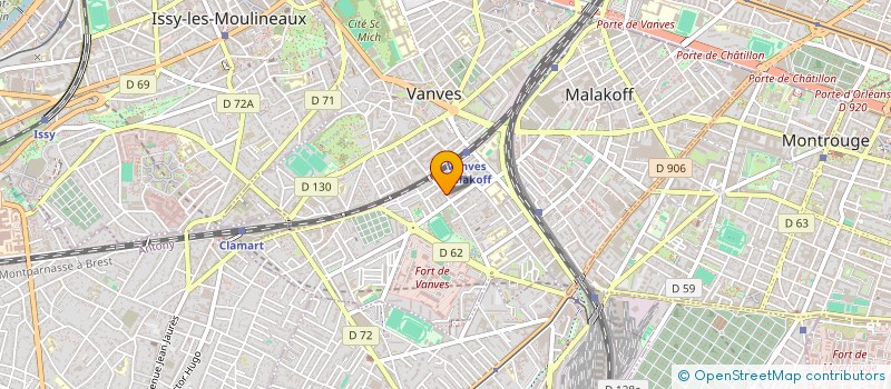 localisation de l'entreprise MONSIEUR LUKAS NICOT à MALAKOFF