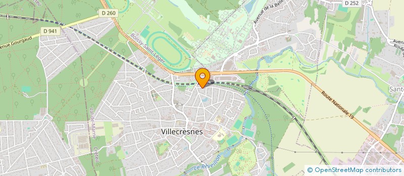 localisation de l'entreprise MONSIEUR LUKAS PALY  VILLECRESNES