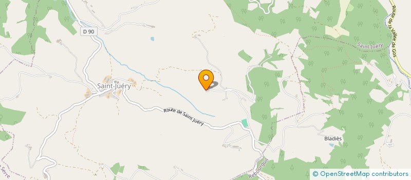 localisation de l'entreprise MONSIEUR LUKAS PONCET  SAINT-JUERY