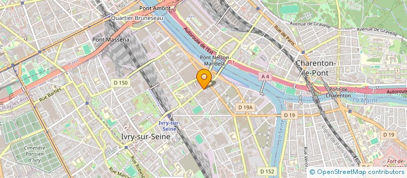 localisation de l'entreprise MONSIEUR LUKAS RABIER à IVRY-SUR-SEINE