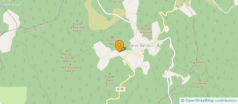 localisation de l'entreprise MONSIEUR LUKAS RICHARD  PERET-BEL-AIR