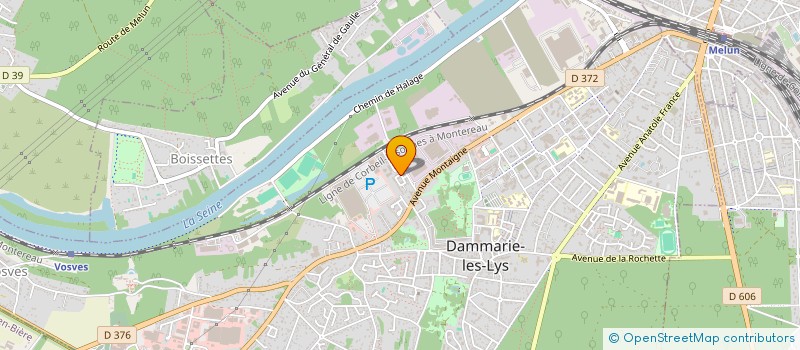 localisation de l'entreprise MONSIEUR LUKAS RUELLE à DAMMARIE-LES-LYS