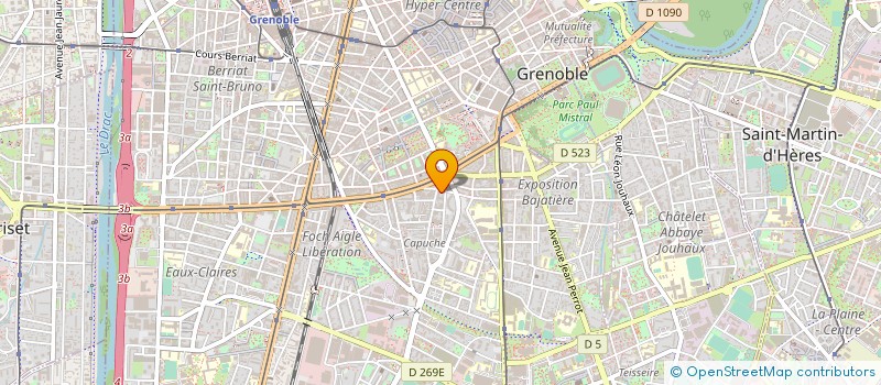 localisation de l'entreprise MONSIEUR LUKAS SANTONJA à GRENOBLE